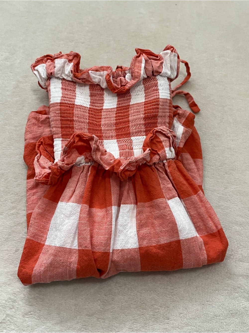 Edgehill Collection Kid’s Gingham Dress